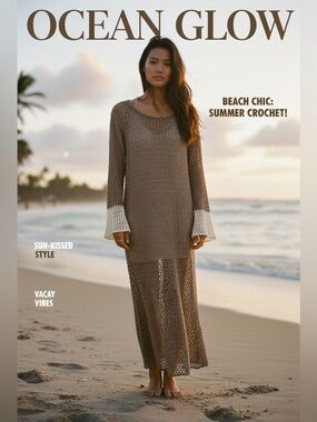 chinese dress ladies Zara Rose Crochet Maxi Dress
